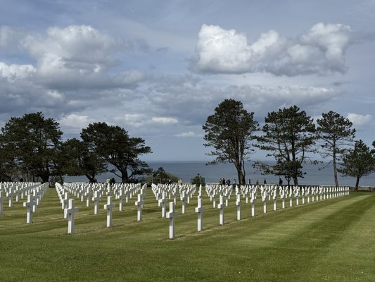 Time Capsule at Normandy American Cemetery and Memorial by null