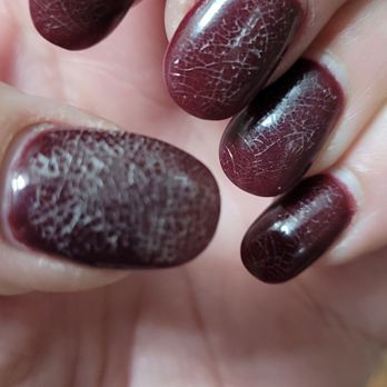Lilly Nails & Spa - Cracked, bumpy & uneven. - Nail Salons Near Me - Fishers, Indiana