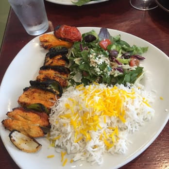 Pom & Olive - Chicken shush kabob - Mediterranean Near Me - Costa Mesa, California
