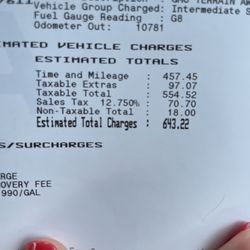 Avis - Final price 643$