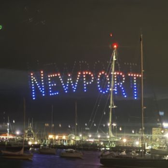 The Lobster Bar - Drone show from deck - Seafood Near Me - Newport, Rhode Island The Lobster Bar - Drone show from deck - Seafood Near Me - Newport, Rhode Island