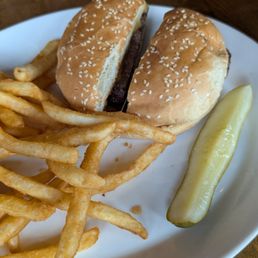 Cheeseburger, didn't care for it