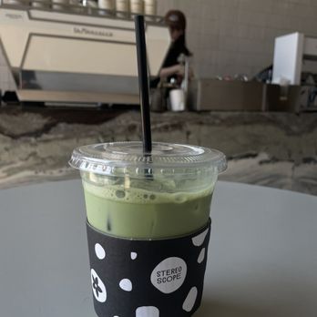 Stereoscope - Medium Matcha Latte w/ whole milk - Coffee Roasteries Near Me - Newport Beach, California Stereoscope - Medium Matcha Latte w/ whole milk - Coffee Roasteries Near Me - Newport Beach, California
