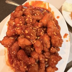 Frank & Yuen's Chinese Restaurant - I highly recommend trying this if those who like sweet and sour pork. Well this right here is called cherry chicken.