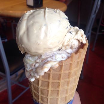 Babcock Dairy Store - Regular (Mocha Macchiato & Badger Blast (Chocolate Ice Cream w/Fudge Swirls & Dark Chocolate), $2.99 + $0.85 Waffle Cone] - Ice Cream & Frozen Yogurt Near Me - Madison, Wisconsin