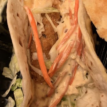 Panini's Bar and Grill - 1 of the 3 fish tacos - New American Near Me - Stow, Ohio Panini's Bar and Grill - 1 of the 3 fish tacos - New American Near Me - Stow, Ohio