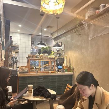 Urban Backyard - A little seating - Coffee & Tea Near Me - New York, New York