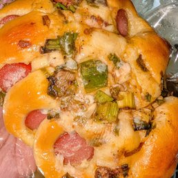 Spring Onion Hot Dog