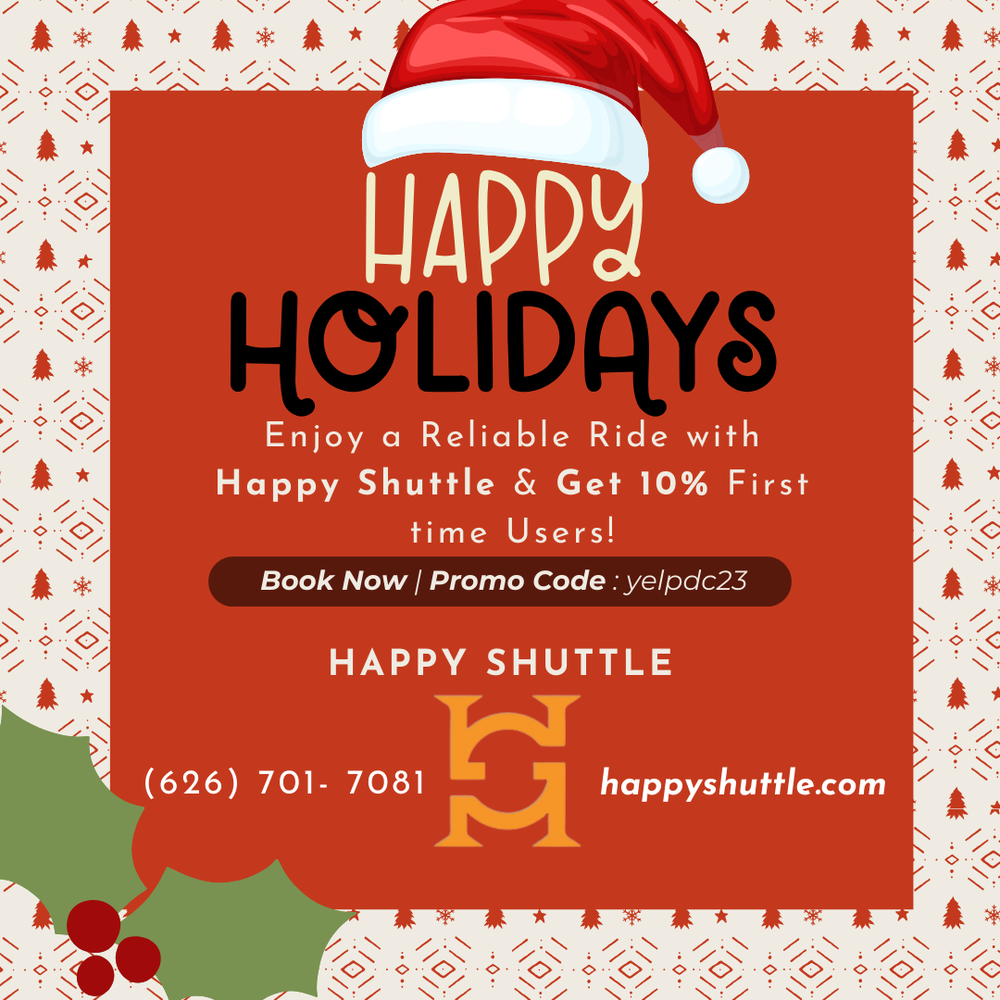HAPPY SHUTTLE 30 Photos & 163 Reviews 4833 Agnes Ave, Temple City