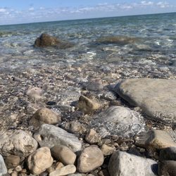 Mackinaw Mill Creek Camping - Clear water