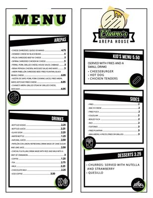 Menu photo 5 Chamo's Arepa House North Chesterfield, VA