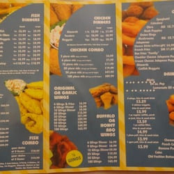 Sharks Fish & Chicken - Menu