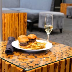 Bytes Cafe & Bar - Wagyu Beef Sliders and Parmesan  Truffle Fries
