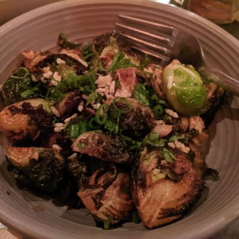 Double Knot - Crispy Brussels sprout, puffed rice, fish sauce, chili - Sushi Bars Near Me - Philadelphia, Pennsylvania