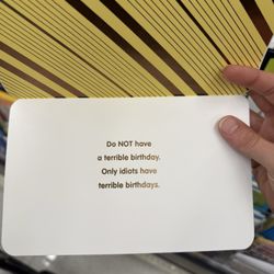 Shaw's - Card