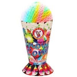 Pyroshack Fireworks Holiday Beach - SNOW CONE FOUNTAIN