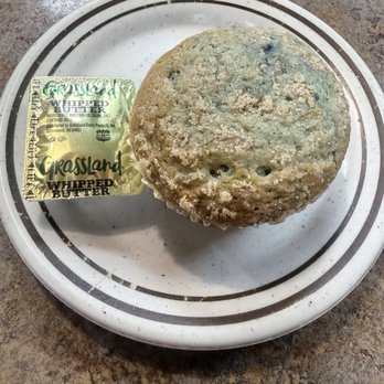 Andy's Country Kitchen - Complementary blueberry muffins!! - Breakfast & Brunch Near Me - Corpus Christi, Texas