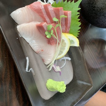 Guu with Garlic - Hamachi sashimi - Japanese Near Me - Vancouver, British Columbia Guu with Garlic - Hamachi sashimi - Japanese Near Me - Vancouver, British Columbia
