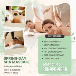 Spring Massage - Check out our services and benefits