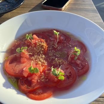 Kaiyo Rooftop - Heirloom Tomato Tiradito - Peruvian Near Me - San Francisco, California Kaiyo Rooftop - Heirloom Tomato Tiradito - Peruvian Near Me - San Francisco, California