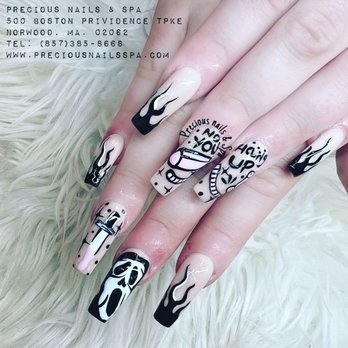 Precious Nails & Spa - Halloween Nail Designs @ PRECIOUS NAILS & SPA 500 Boston Providence Tpke. Norwood, MA. 02062 www.PreciousNailsSpa.com Tel: (857)385-8668 - Nail Salons Near Me - Norwood, Massachusetts Precious Nails & Spa - Halloween Nail Designs @ PRECIOUS NAILS & SPA 500 Boston Providence Tpke. Norwood, MA. 02062 www.PreciousNailsSpa.com Tel: (857)385-8668 - Nail Salons Near Me - Norwood, Massachusetts