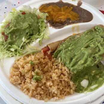Lupe's Burritos - Taquito plate. - Food Stands Near Me - Los Angeles, California Lupe's Burritos - Taquito plate. - Food Stands Near Me - Los Angeles, California