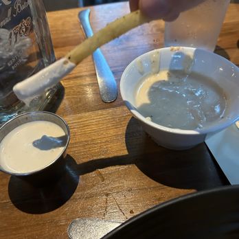 The Oak - Raleigh - Malt Vinegar Aioli and cheese sauce - New American Near Me - Raleigh, North Carolina The Oak - Raleigh - Malt Vinegar Aioli and cheese sauce - New American Near Me - Raleigh, North Carolina