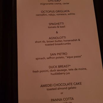 Scarpetta - Italian Near Me - Las Vegas, Nevada