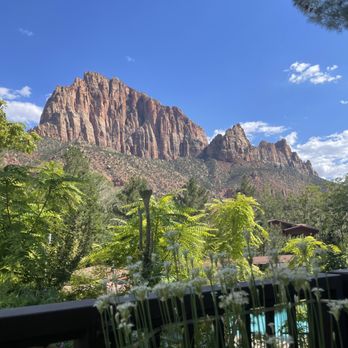Anthera - The view from the patio - New American Near Me - Springdale, Utah