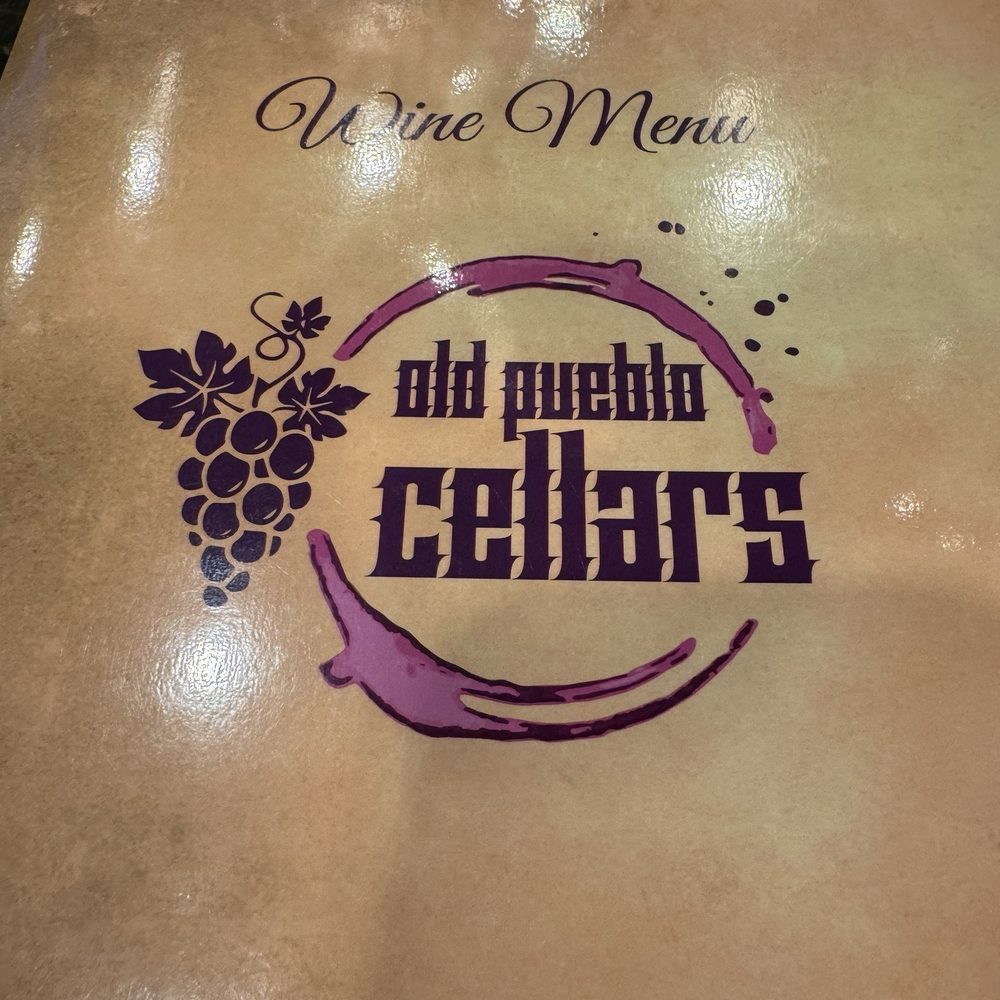 Old Pueblo Cellars - Front of menu - Wine Tasting Room Near Me - Tucson, Arizona Old Pueblo Cellars - Front of menu - Wine Tasting Room Near Me - Tucson, Arizona