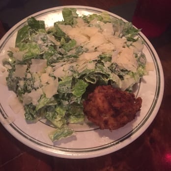 George's Corner - Caesar with a piece of fried chicken from my plate - American Near Me - St George, Utah George's Corner - Caesar with a piece of fried chicken from my plate - American Near Me - St George, Utah