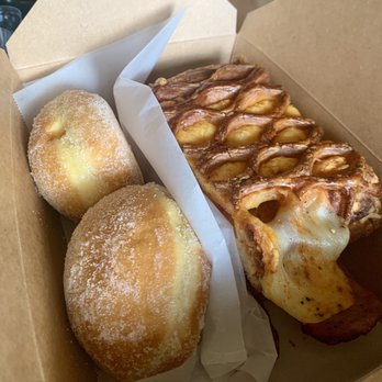 Fuji Bakery - Lilikoi Malasadas, Ham & Cheese Croissant - Bakeries Near Me - Seattle, Washington Fuji Bakery - Lilikoi Malasadas, Ham & Cheese Croissant - Bakeries Near Me - Seattle, Washington