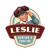 Leslie Heating Cooling Plumbing, & Electric Logo