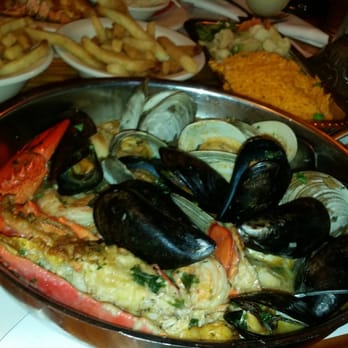 Sammys Fish Box - Seafood risotto. Priced around 40 dollars, does it not look fantastic? - Seafood Near Me - Bronx, New York
