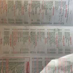 No 1 China - Menu