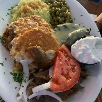 Hellas Restaurant - The sampler platter our least favorite of the meal. Not a lot of flavor. - Bakeries Near Me - Tarpon Springs, Florida Hellas Restaurant - The sampler platter our least favorite of the meal. Not a lot of flavor. - Bakeries Near Me - Tarpon Springs, Florida