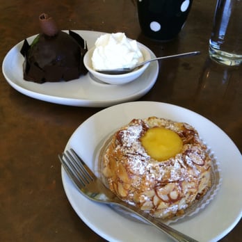 Masse's Pastries - Almond Bundt cake and Chocolate Dome (both gluten-free) - Bakeries Near Me - Berkeley, California Masse's Pastries - Almond Bundt cake and Chocolate Dome (both gluten-free) - Bakeries Near Me - Berkeley, California