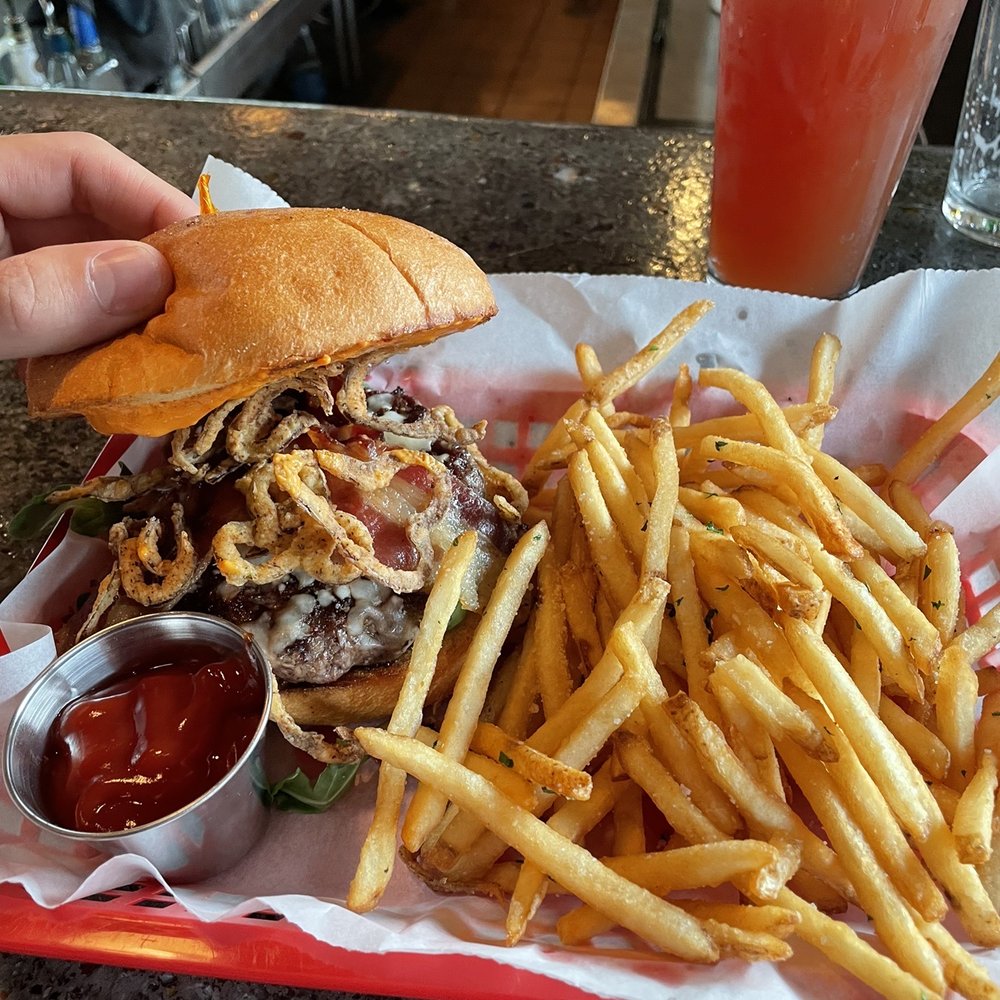 Table 9 - Burger special - New American Near Me - Morgantown, West Virginia Table 9 - Burger special - New American Near Me - Morgantown, West Virginia