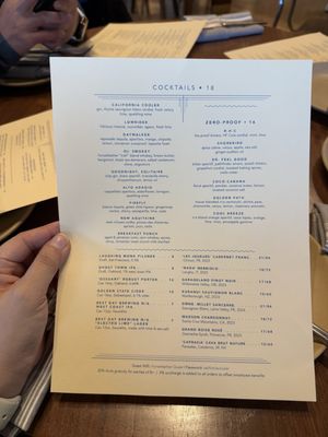 Menu photo 3 Horsefeather Palo Alto, CA