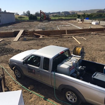 Lomax Termite Control - Doing a pre-construction slab-on-grade termite treatment in Petaluma - Pest Control Near Me - Sonoma, California Lomax Termite Control - Doing a pre-construction slab-on-grade termite treatment in Petaluma - Pest Control Near Me - Sonoma, California