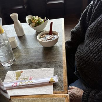 Buddha Asian Bistro - Miso and salad - Sushi Bars Near Me - Dobbs Ferry, New York