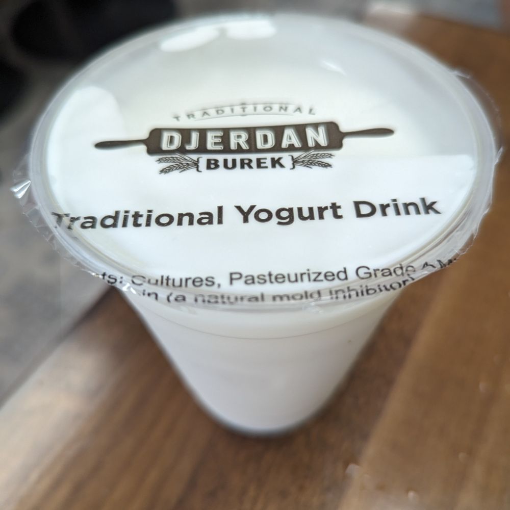 Djerdan Burek Astoria - Traditional Yogurt Drink: 5/5 - Modern European Near Me - Astoria, New York