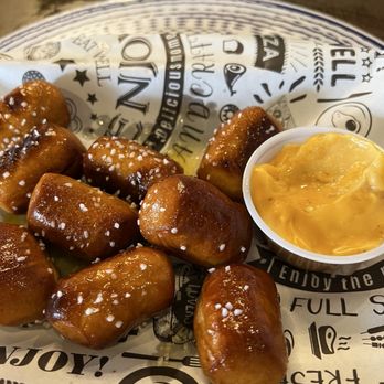 The Plains Taproom and Grill - Pretzel bites with beer cheese - Bars Near Me - Auburn, Alabama The Plains Taproom and Grill - Pretzel bites with beer cheese - Bars Near Me - Auburn, Alabama