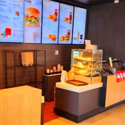 McDonald's - Inside store at front counter