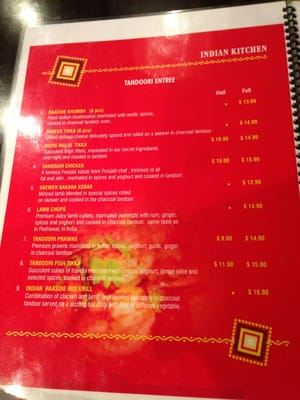 Menu photo 4 Indian Kitchen Sorell, TAS