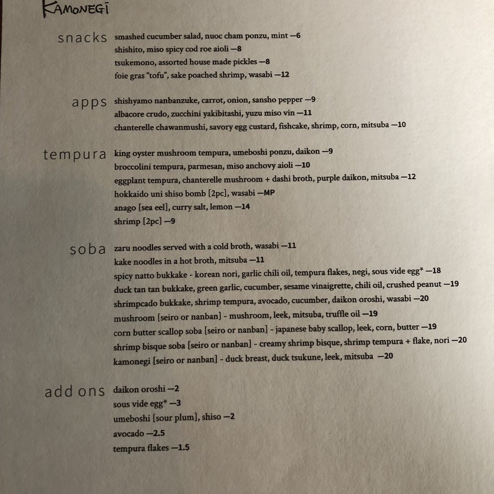 Kamonegi - Here the first time. Make sure you reserve table. Waited over month - Japanese Near Me - Seattle, Washington Kamonegi - Here the first time. Make sure you reserve table. Waited over month - Japanese Near Me - Seattle, Washington