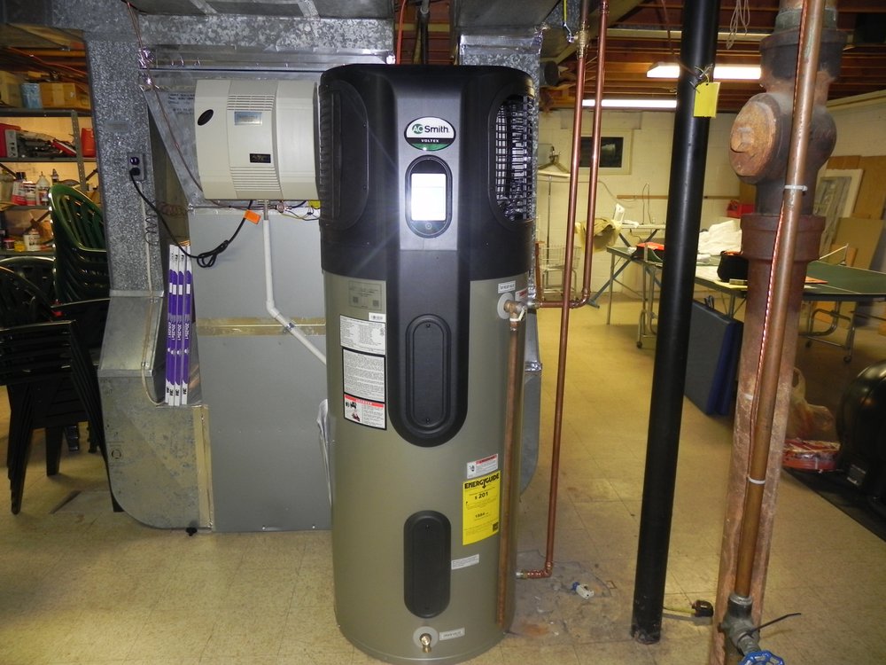 Slide of Water Heater Services