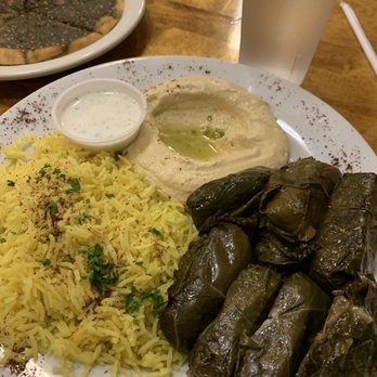 Olive - Grape Leaves Platter - Lebanese Near Me - New Orleans, Louisiana Olive - Grape Leaves Platter - Lebanese Near Me - New Orleans, Louisiana