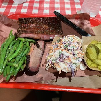 Terry Black's Barbecue - My plate was just perfect portions - Barbeque Near Me - Austin, Texas Terry Black's Barbecue - My plate was just perfect portions - Barbeque Near Me - Austin, Texas