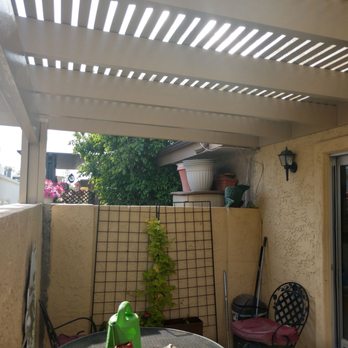 Liberty Awnings and Shades - Underneath new patio - Shades & Blinds Near Me - Phoenix, Arizona Liberty Awnings and Shades - Underneath new patio - Shades & Blinds Near Me - Phoenix, Arizona